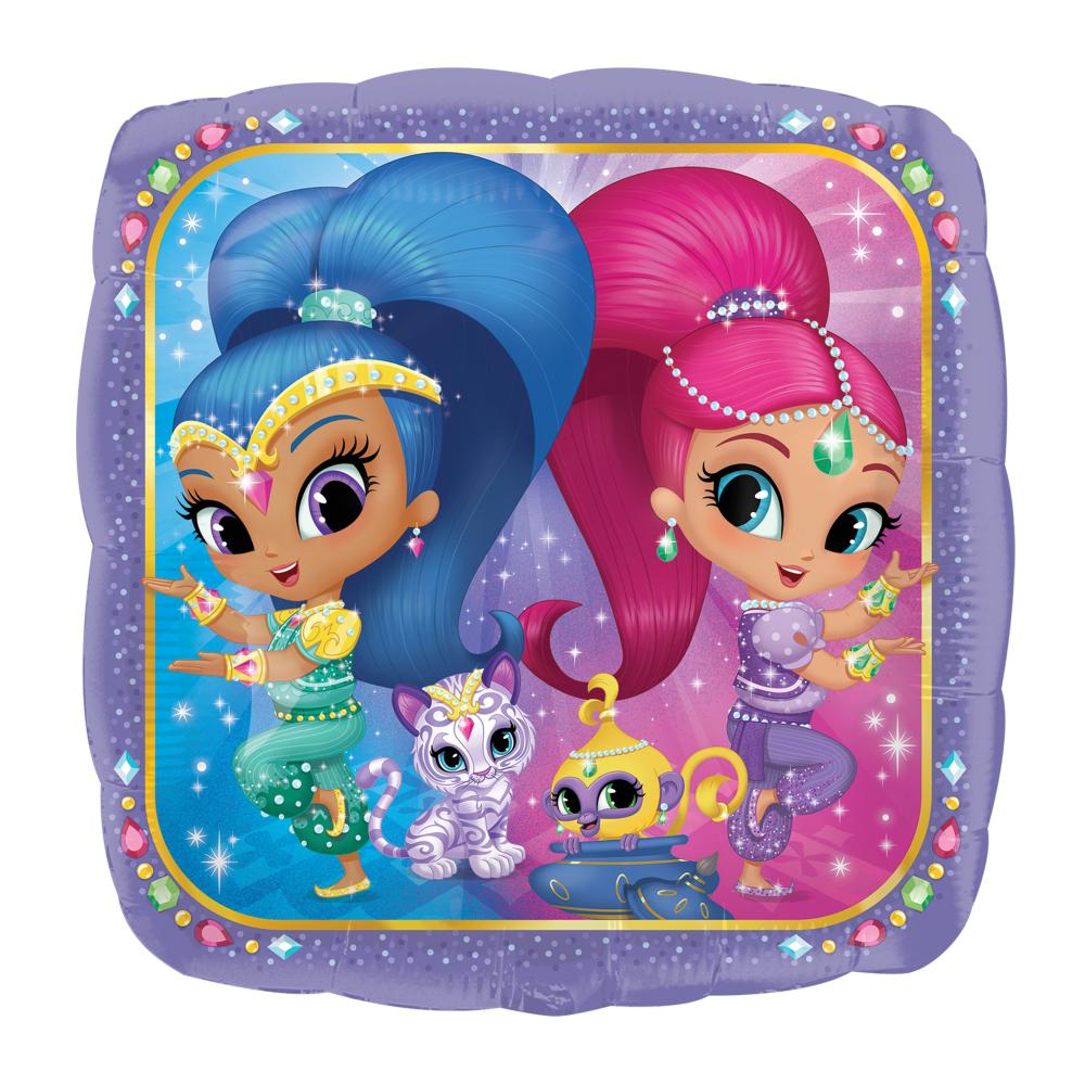 Shimmer & Shine Foil Balloon 18in Balloons & Streamers - Party Centre