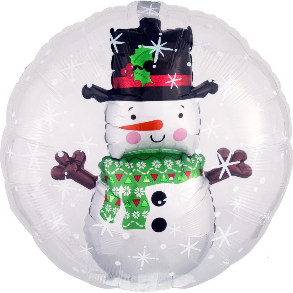 Snowman Insiders Foil Balloon 60cm Balloons & Streamers - Party Centre