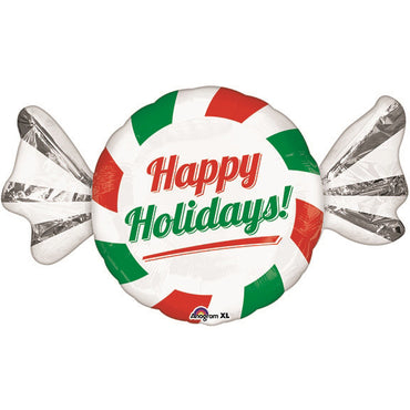 Peppermint Candy SuperShape Foil Balloon 73x43cm Balloons & Streamers - Party Centre