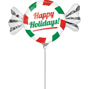 Peppermint Candy Mini Shape Balloon Balloons & Streamers - Party Centre