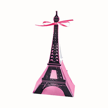 A Day In Paris Favor Boxes 12pcs Favours - Party Centre
