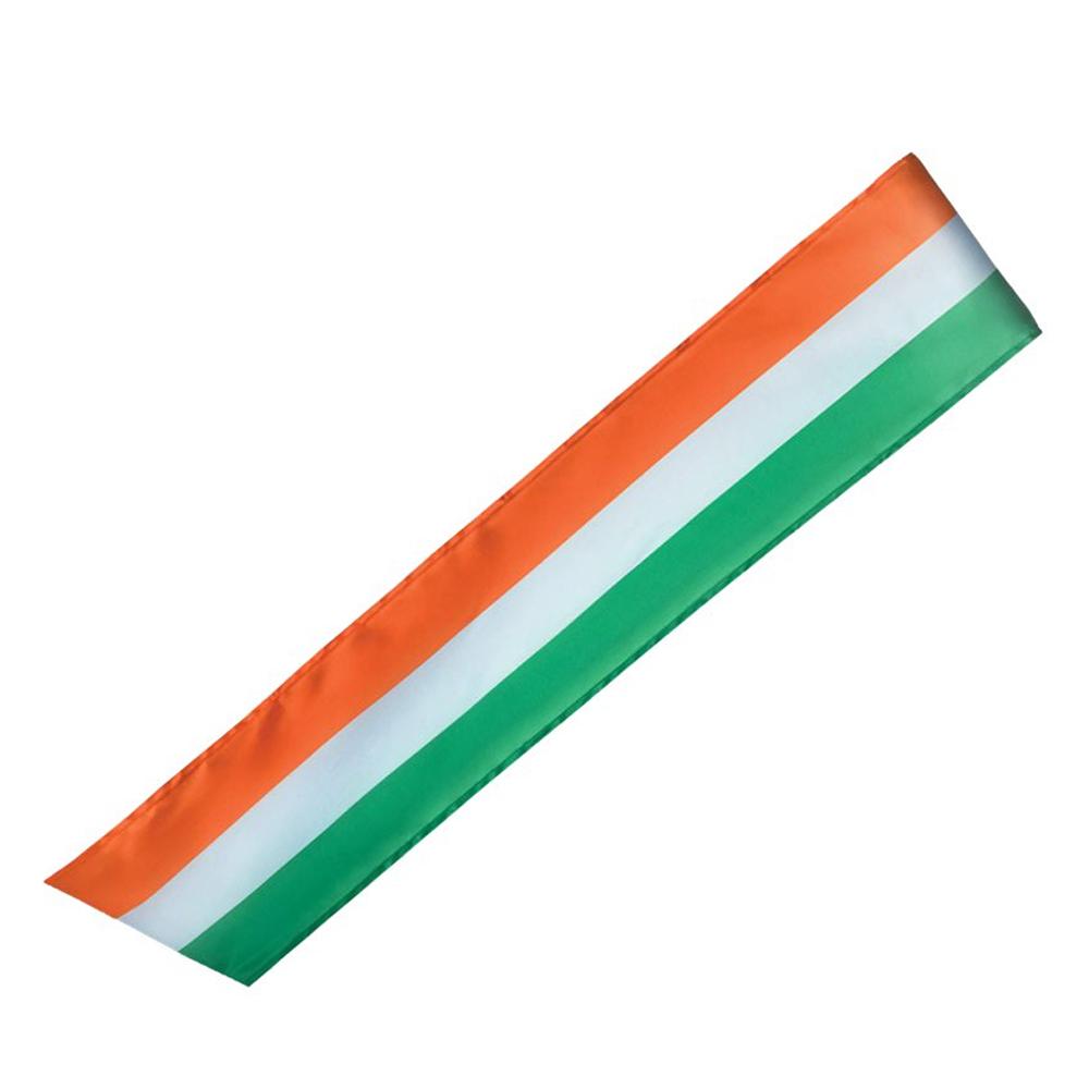 Irish Flag Sash 62in Party Accessories - Party Centre