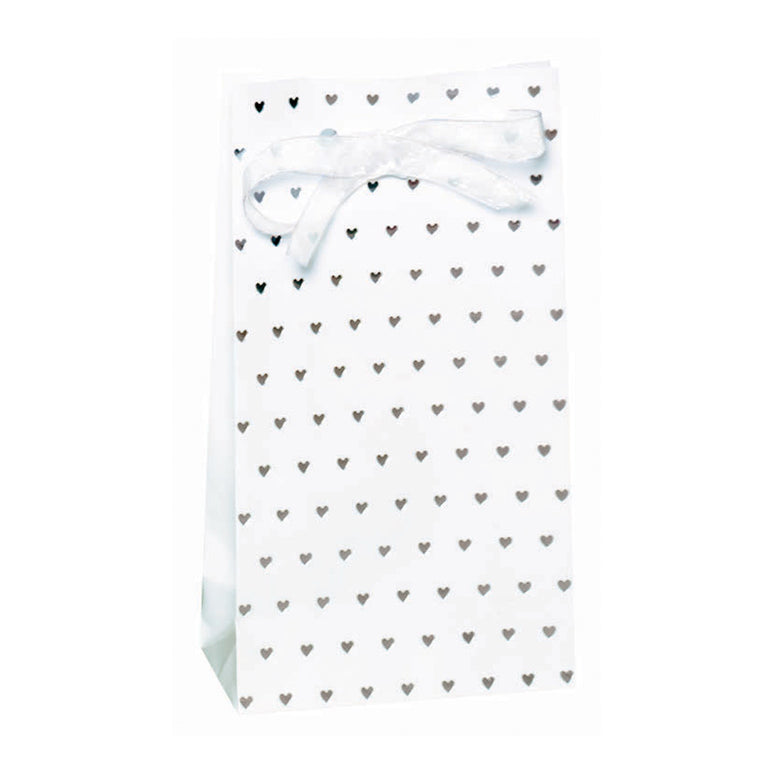 Tender Love Favor Bags 6 x 3 7/8in, 12pcs Favours - Party Centre