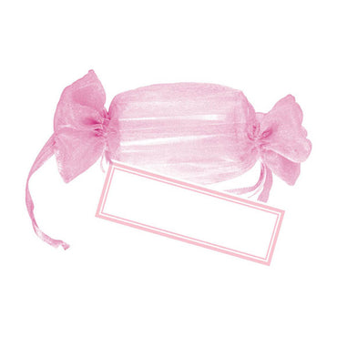 Drawstring Wrapper - Pink Favours - Party Centre