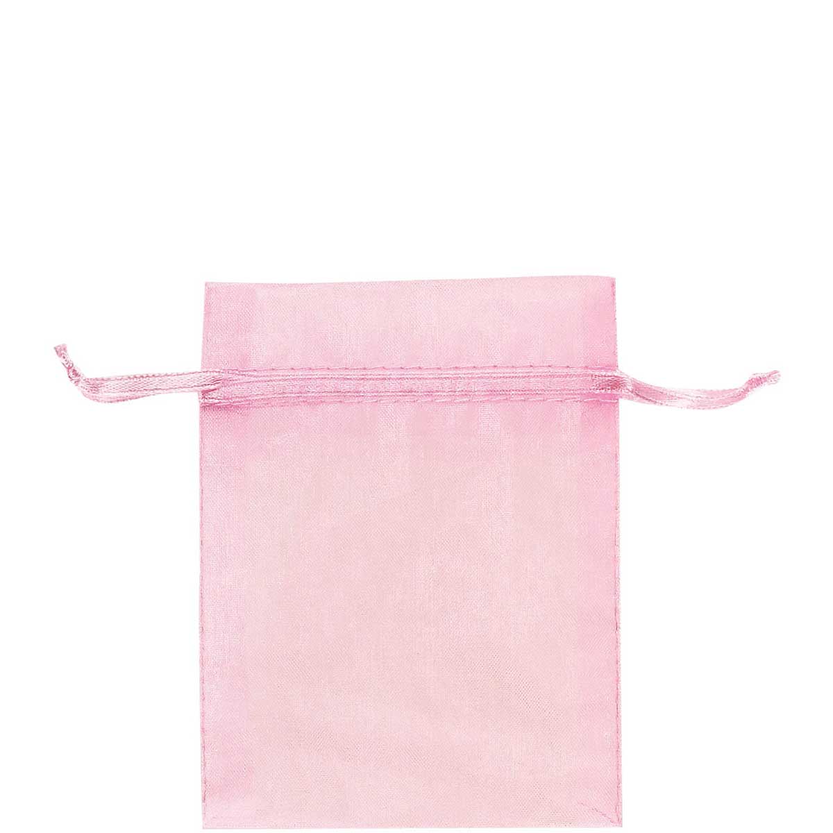 New Pink Organza Bags 24pcs Favours - Party Centre