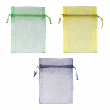 Bags Organza - Multi 12pcs Party Favors - Party Centre