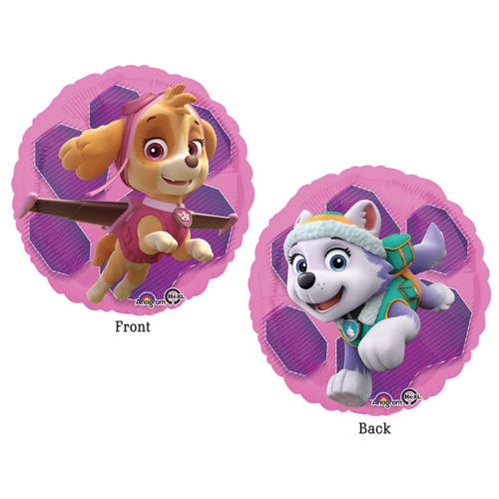 Paw Patrol Skye & Everest Balloon 18in Balloons & Streamers - Party Centre