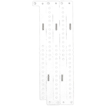 White Wristband 250pcs Costumes & Apparel - Party Centre
