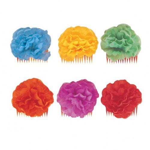 Summer Tropical Flower Hair Comb (Sold per Piece) Party Favors - Party Centre