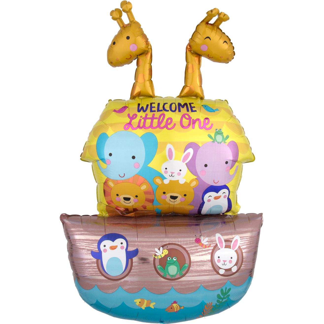Baby Shower Noah's Ark Foil Balloon 43in Balloons & Streamers - Party Centre