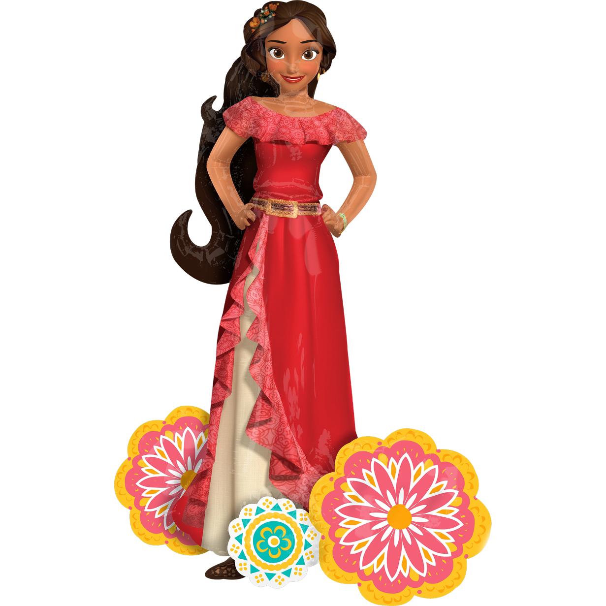 Elena of Avalor Airwalkers 38x54in Balloons & Streamers - Party Centre