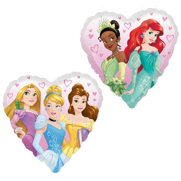Princess Dream Big Heart Foil Balloon 45cm Balloons & Streamers - Party Centre