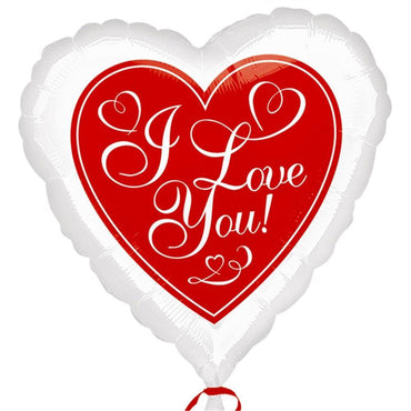 Red Hot Love Jumbo Foil Balloon 28in Balloons & Streamers - Party Centre