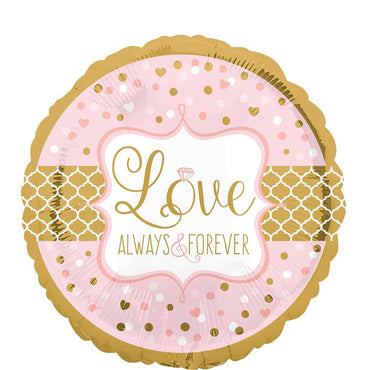 Sparkling Wedding Jumbo Foil Balloon 28in Balloons & Streamers - Party Centre