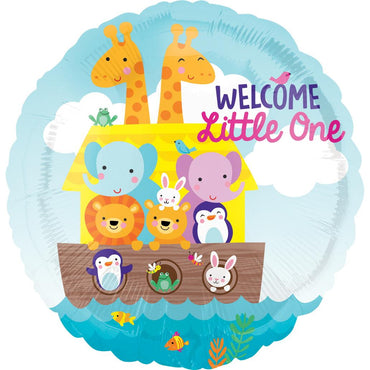 Baby Shower Noah's Ark Balloon 18in Balloons & Streamers - Party Centre