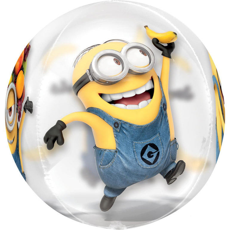 Despicable Me Orbz Foil Balloon 38x40cm Balloons & Streamers - Party Centre