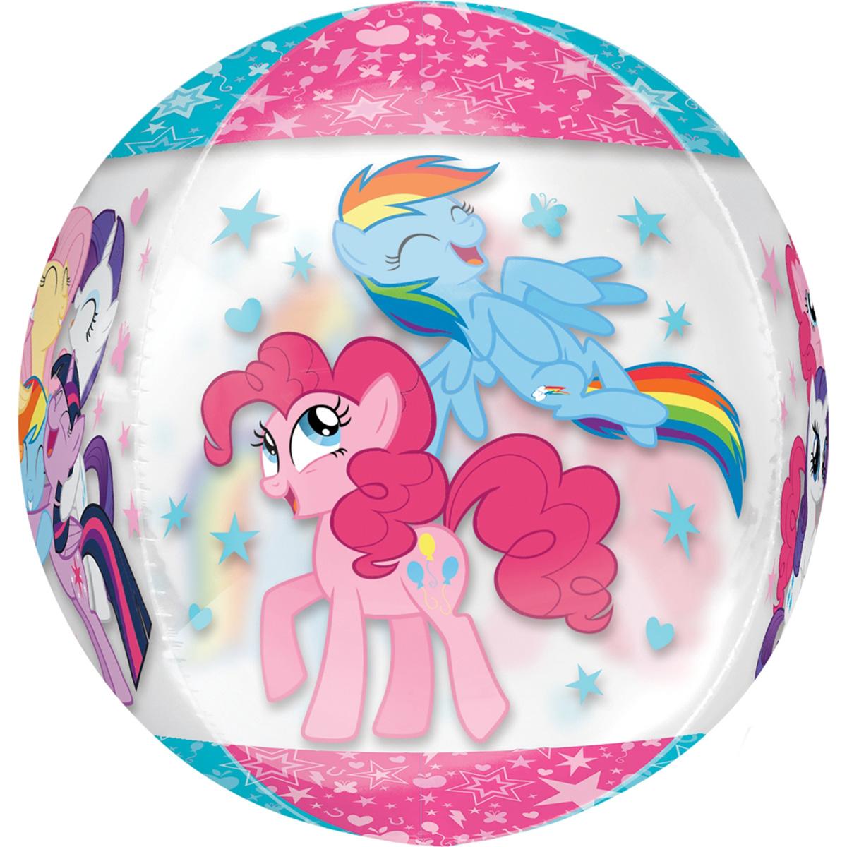 My Little Pony Orbz Balloon 38x40cm Balloons & Streamers - Party Centre