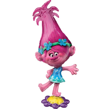 Trolls Poppy Airwalker Foil Balloon 58x147cm Balloons & Streamers - Party Centre