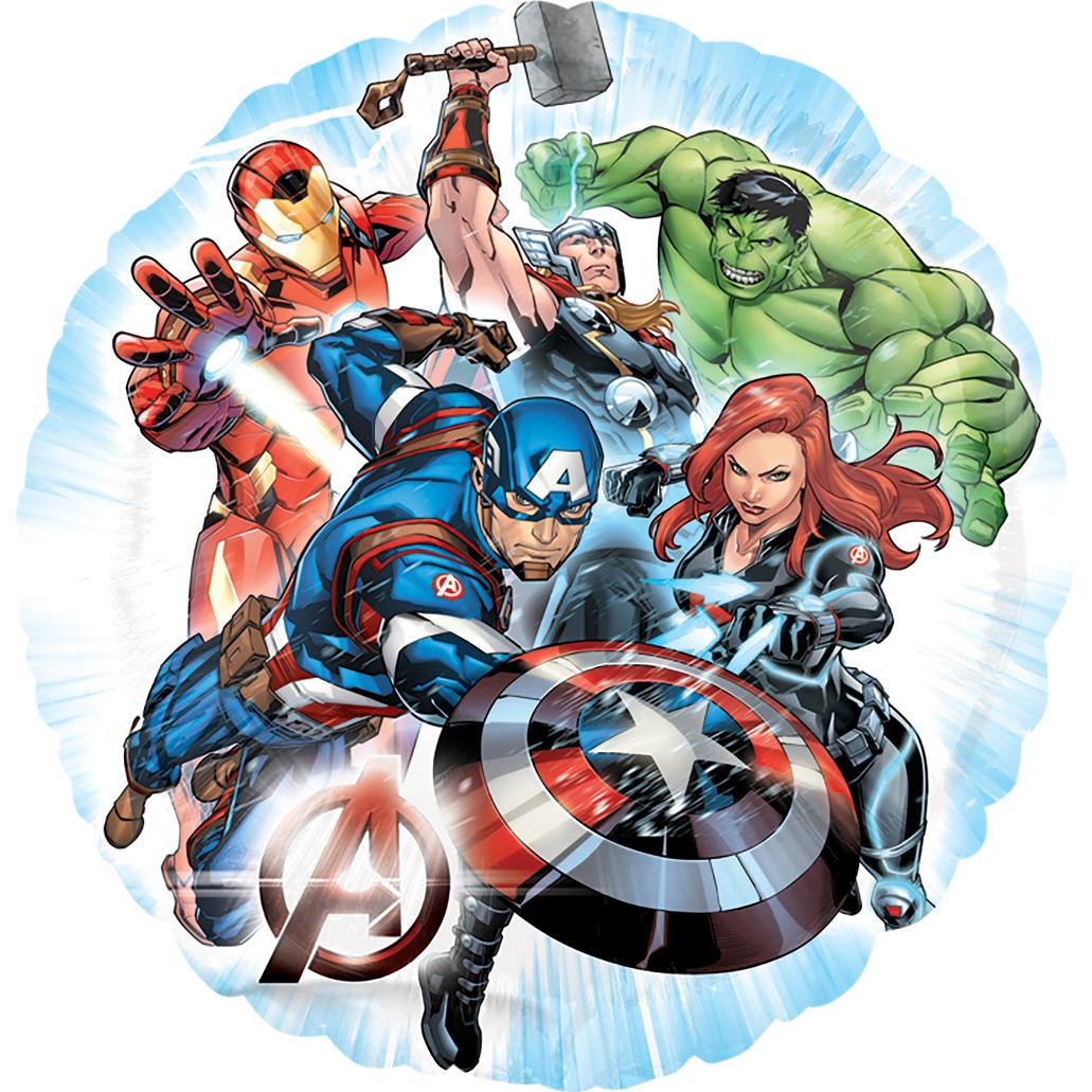 Avengers Foil Balloon 18in Balloons & Streamers - Party Centre