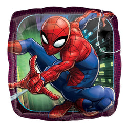 Spider-Man Animated Foil Balloon 45cm Balloons & Streamers - Party Centre