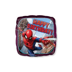 Spider-Man Happy Birthday Foil Balloon 45cm