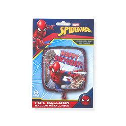 Spider-Man Happy Birthday Foil Balloon 45cm