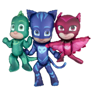 PJ Masks Airwalkers Foil Balloon 144x127cm Balloons & Streamers - Party Centre