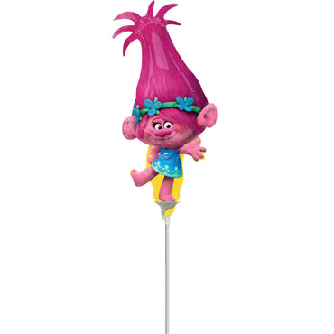 Trolls MiniSHape Foil Balloon Balloons & Streamers - Party Centre