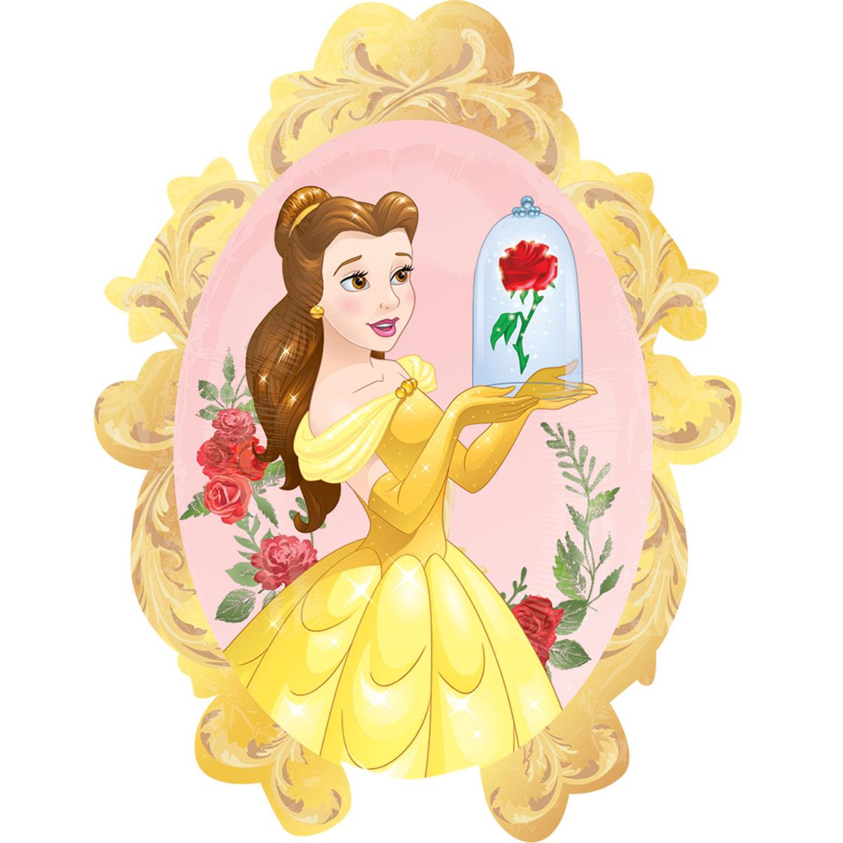 Beauty & The Beast SuperShape Balloon 31x25in Balloons & Streamers - Party Centre