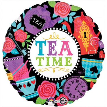 Mad Tea Party Foil Balloon 18in Balloons & Streamers - Party Centre