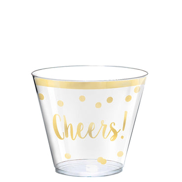 New Year Plastic Tumblers 9oz 30pcs Candy Buffet - Party Centre