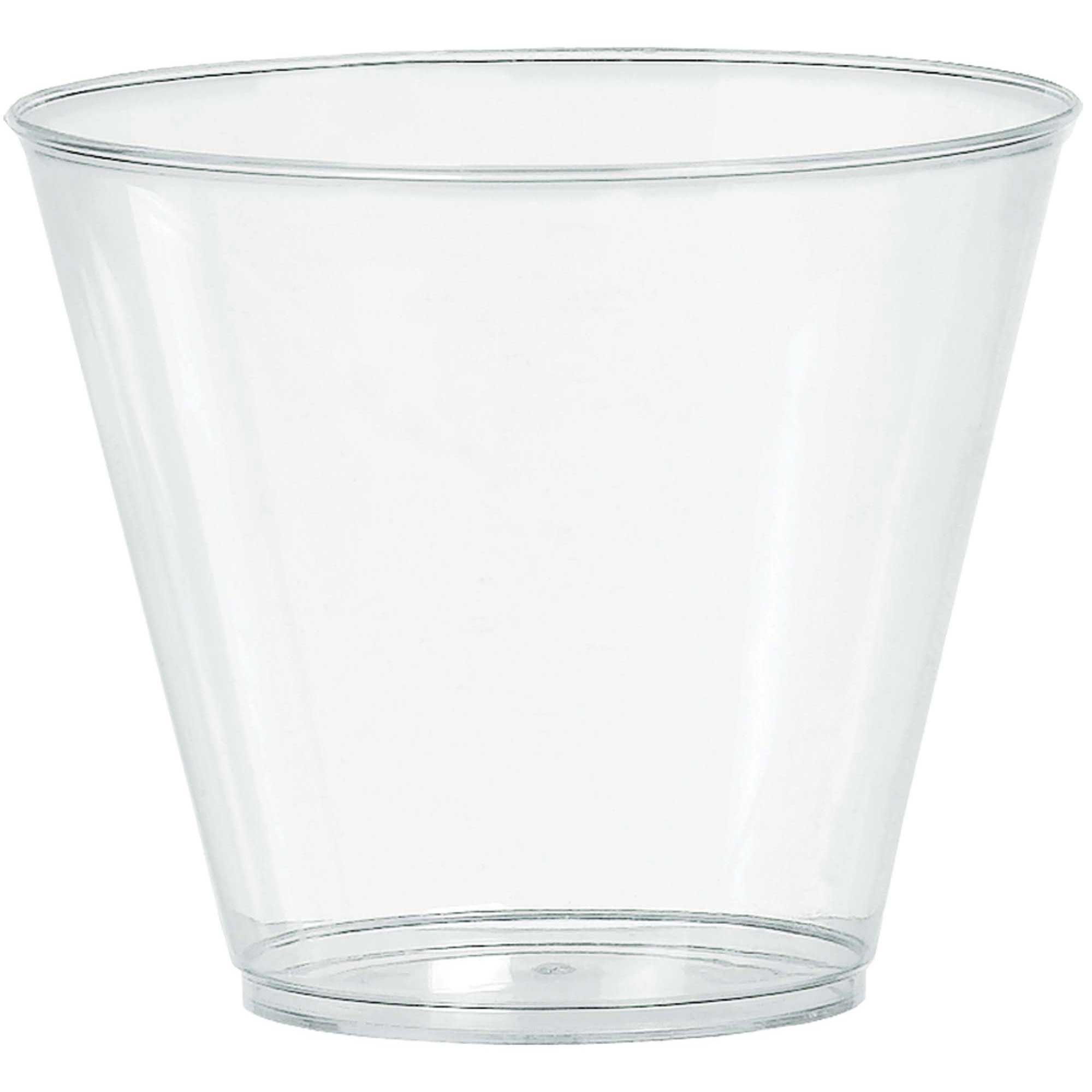Clear Plastic Cups 9oz 72pcs