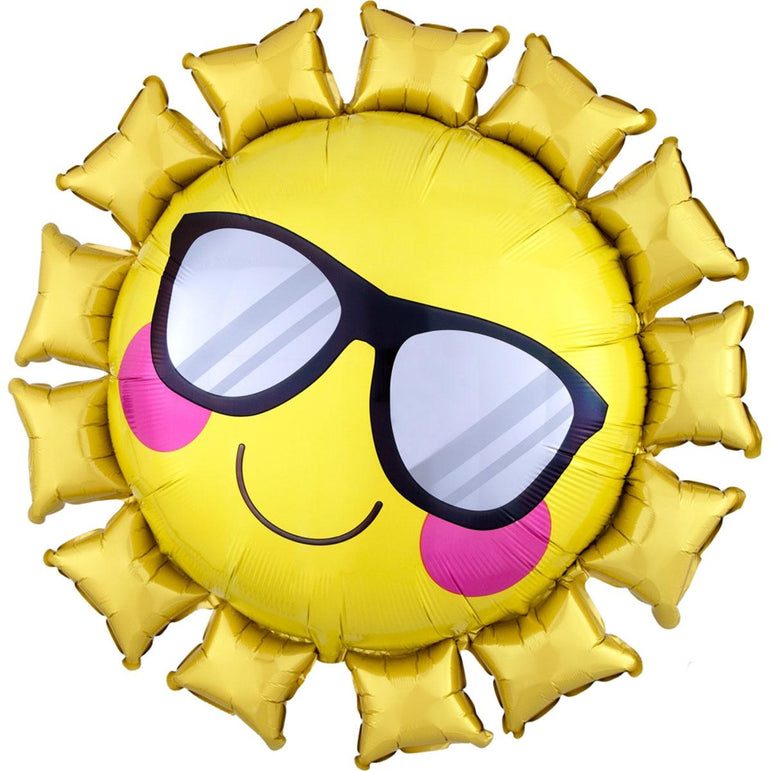 Fun in the Sun SuperShape Foil Balloon 68cm Balloons & Streamers - Party Centre