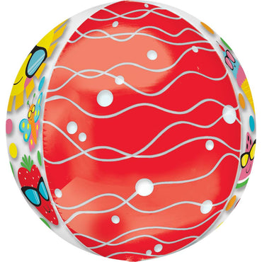 Fun in the Sun Cute Characters Orbz Balloon 38x40cm Balloons & Streamers - Party Centre