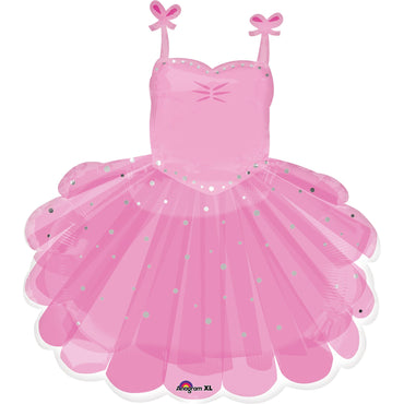 Ballerina Tutu SuperShape Foil Balloon 58x71cm Balloons & Streamers - Party Centre