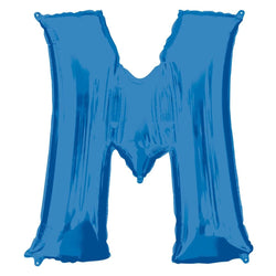 Blue Letter SuperShape Foil Balloons