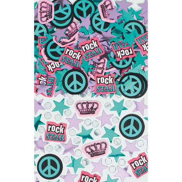 Rocker Princess Confetti .5oz Decorations - Party Centre
