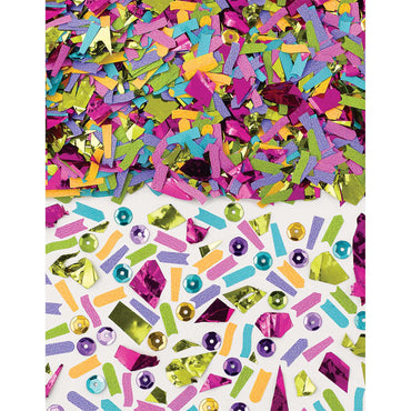 Mixed Media Bright Confetti 1.5oz Decorations - Party Centre