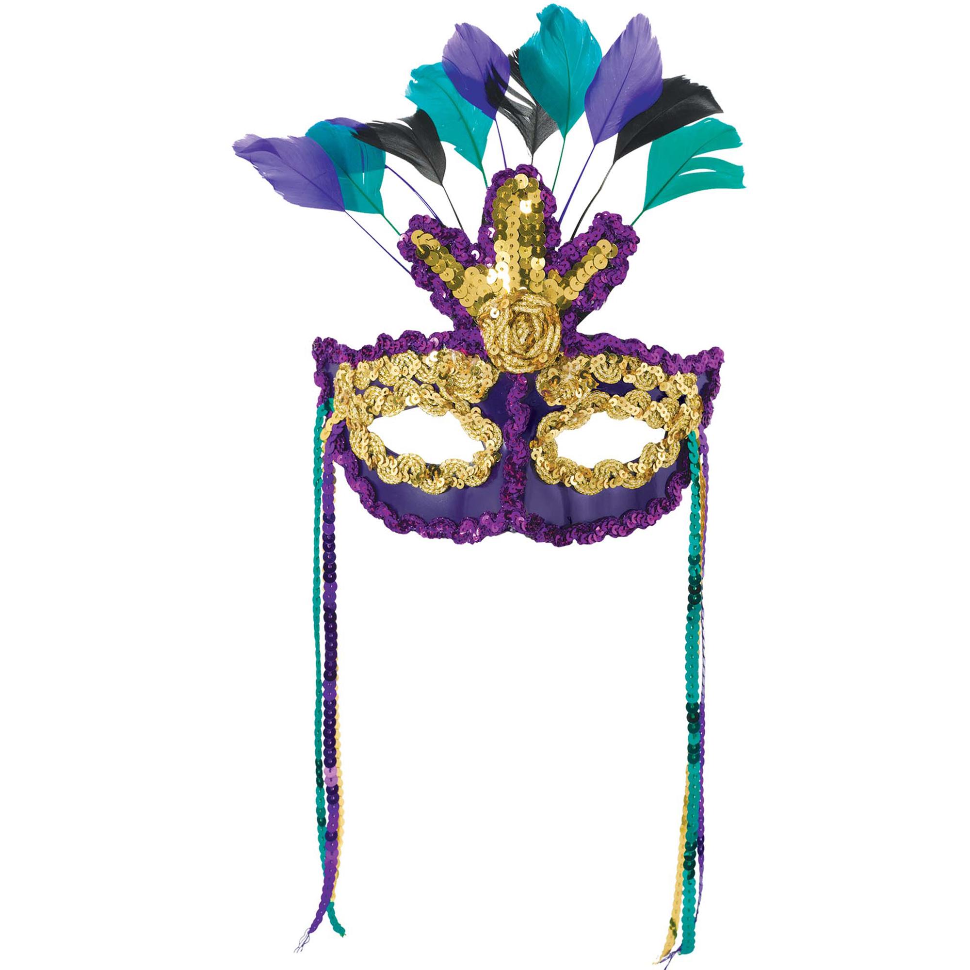 A Night In Disguise Premium Fabric Mask Costumes & Apparel - Party Centre