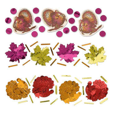 Thanksgiving Confetti 1.2oz Decorations - Party Centre