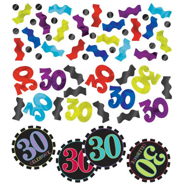 Confetti 1.2oz - 30 Decorations - Party Centre