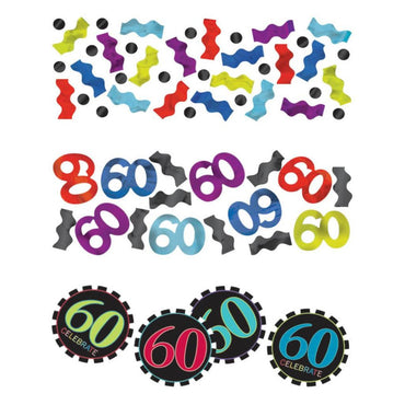 Confetti 1.2oz - 60 Decorations - Party Centre