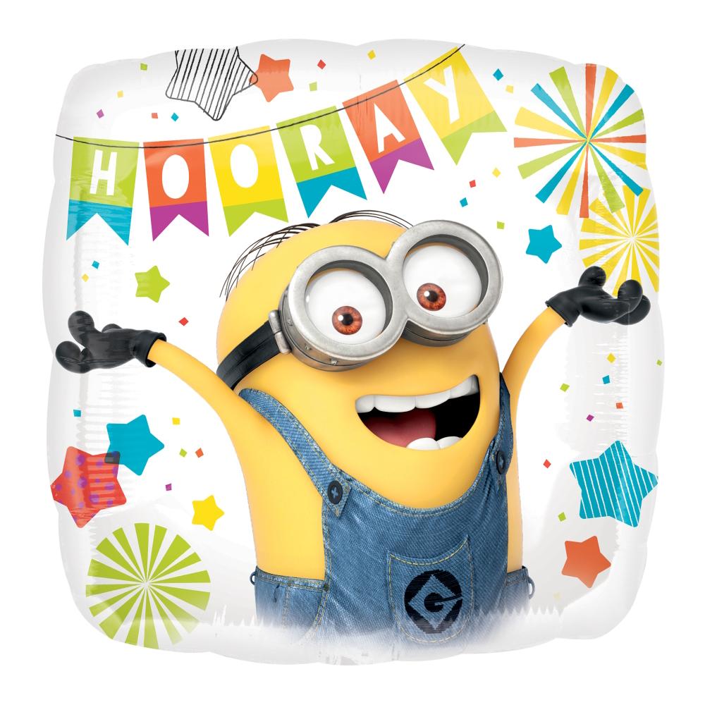 Minions Party Foil Balloon 45cm Balloons & Streamers - Party Centre