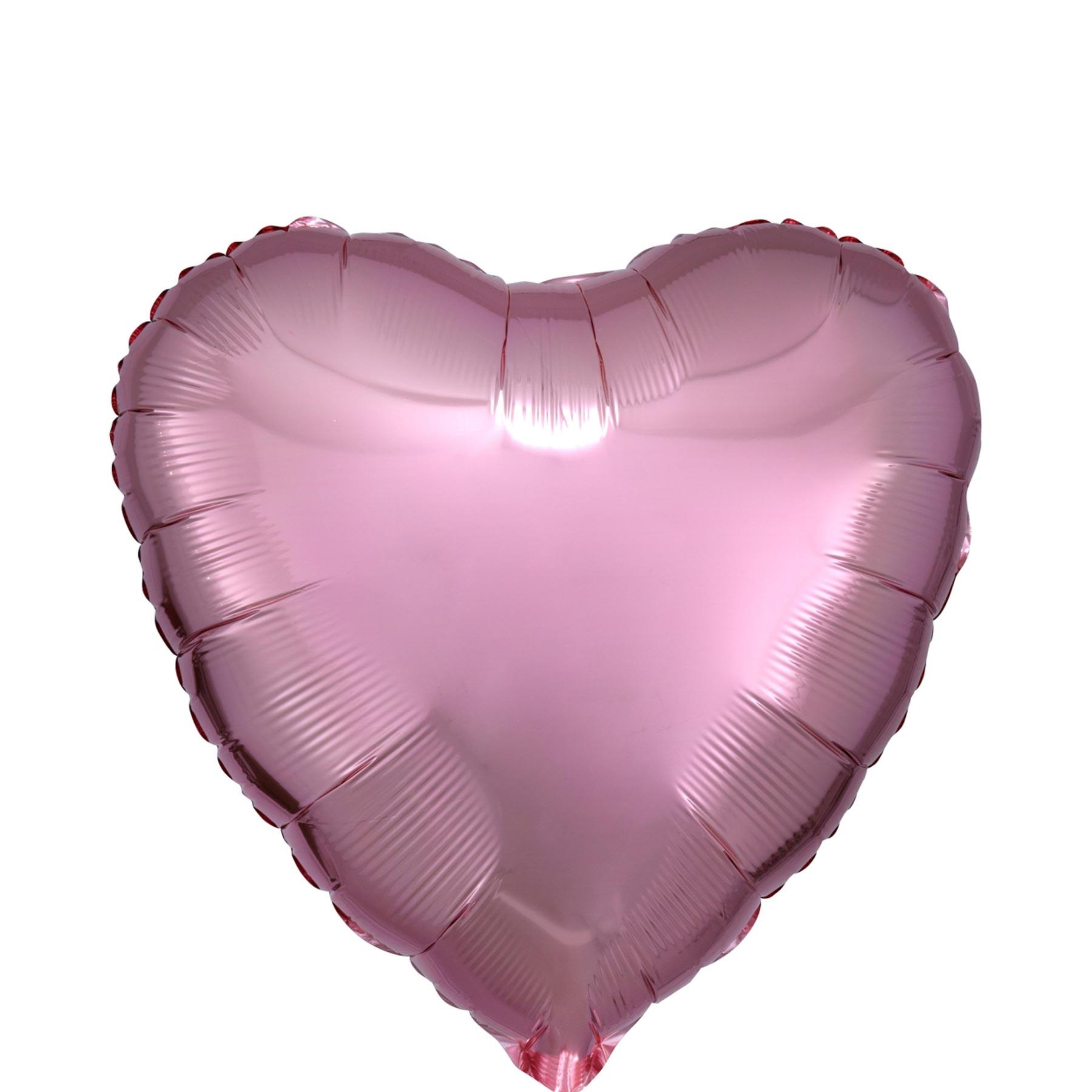 Rose Gold Heart Decorator Foil Balloon 45cm Balloons & Streamers - Party Centre