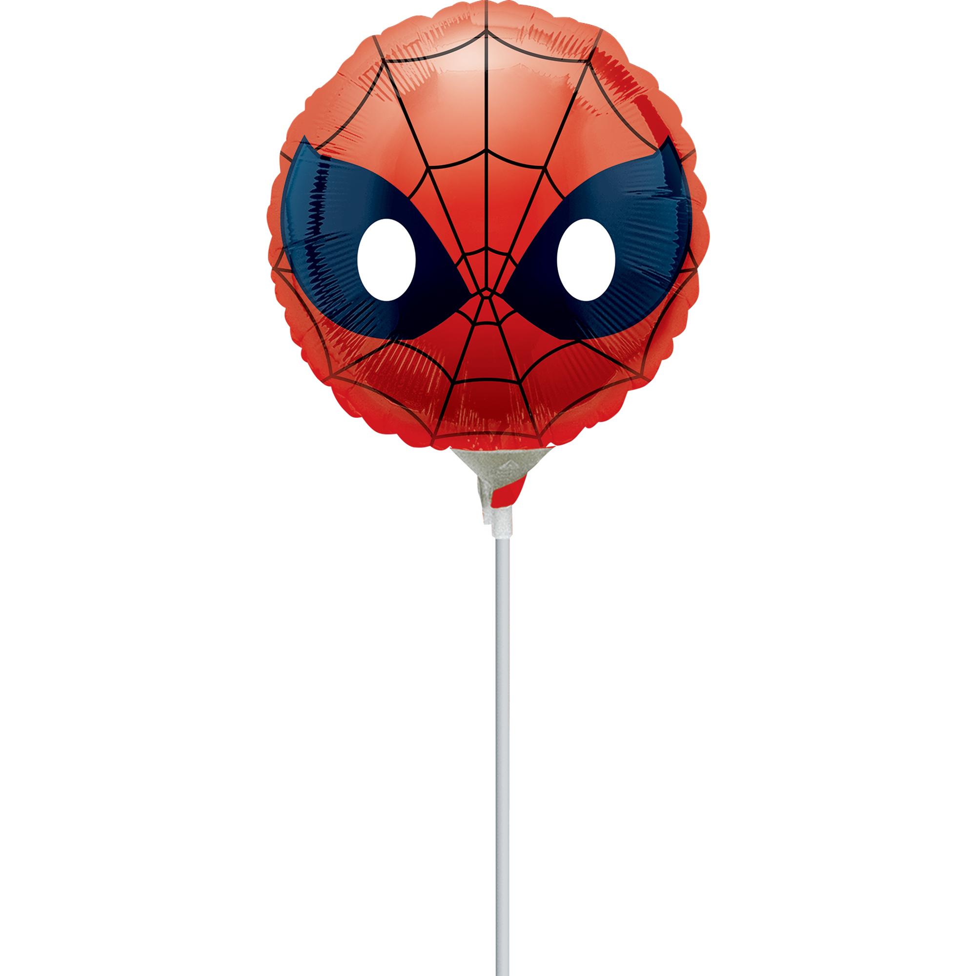 Spider-Man Emoji Foil Balloon 22cm Balloons & Streamers - Party Centre