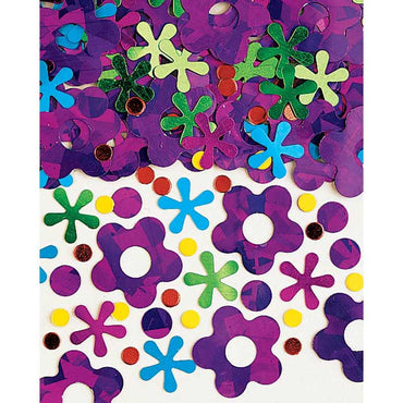 Retro Daisy Confetti Mix Decorations - Party Centre