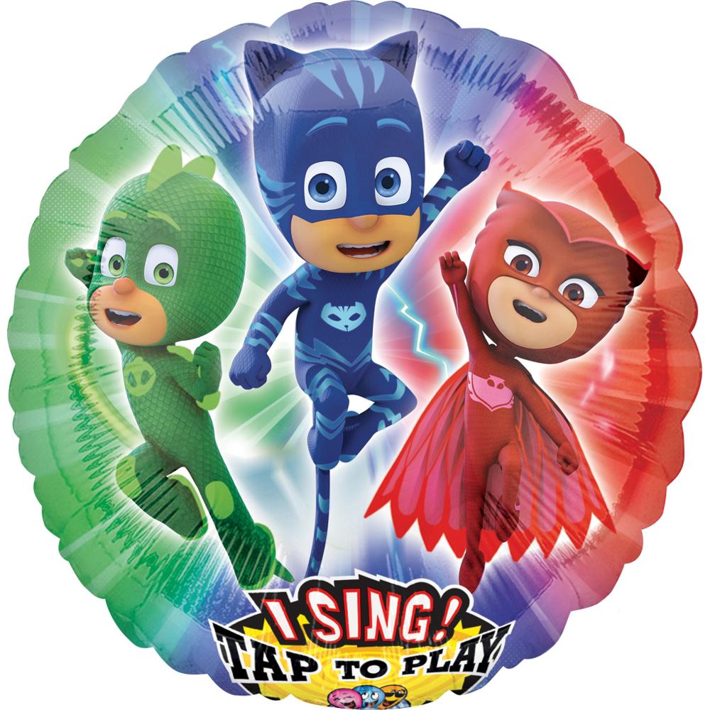 PJ Masks Sing-A-Tune Jumbo Foil Balloon 71cm Balloons & Streamers - Party Centre