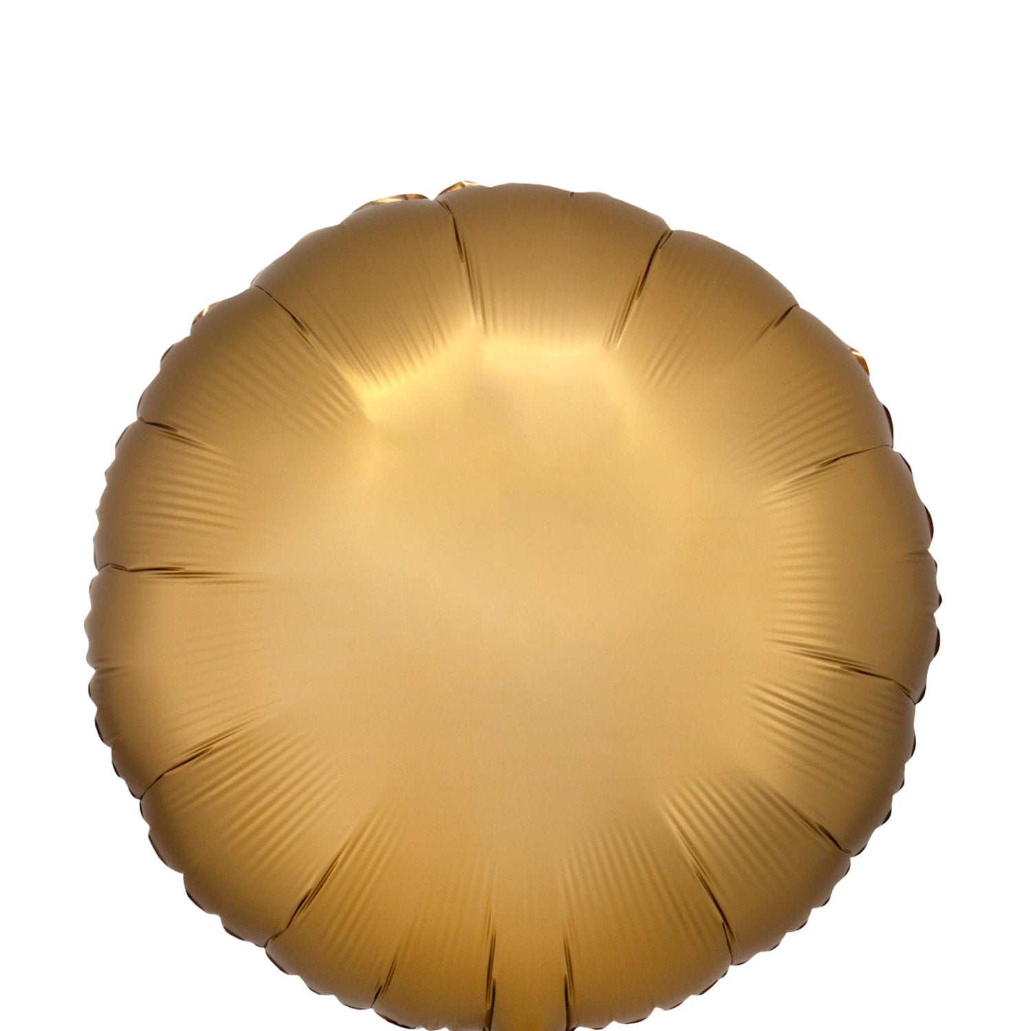 Gold Satin Luxe Circle Foil Balloon 43x43cm