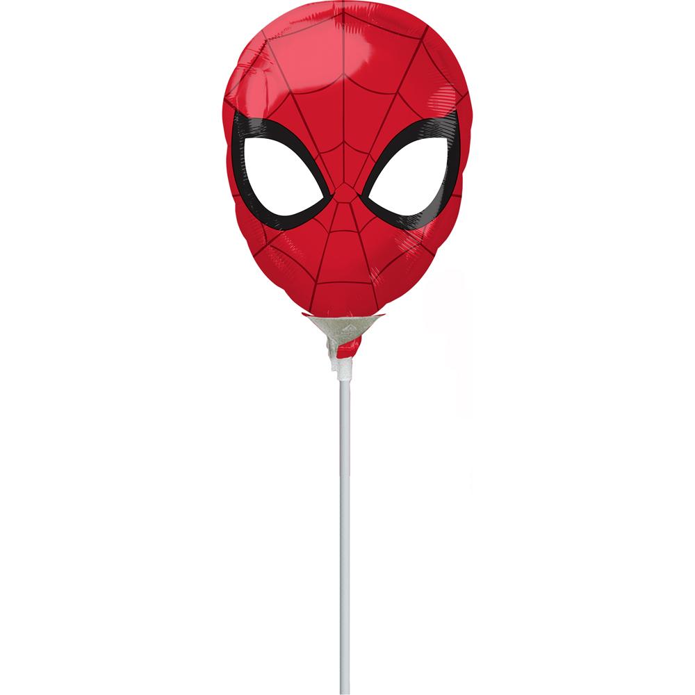 Spider-Man Mini Shape Foil Balloon 23cm Balloons & Streamers - Party Centre