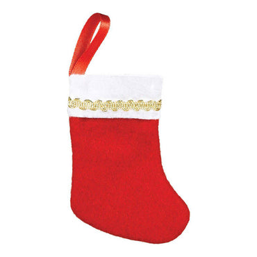 Felt Mini Stockings 5in, 6pcs Favours - Party Centre